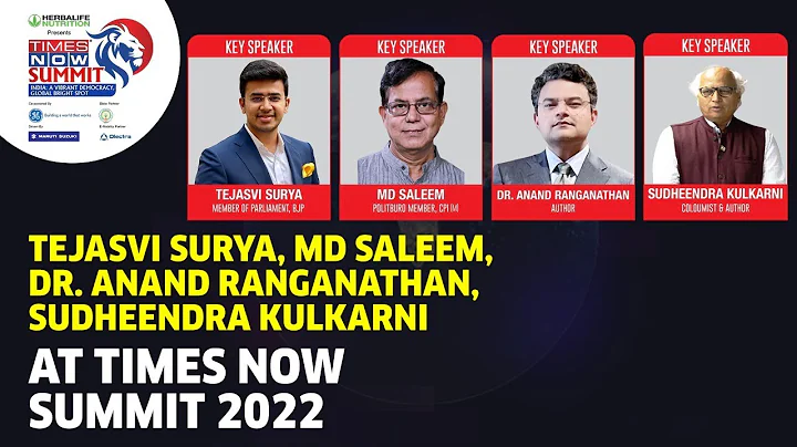 Tejasvi Surya, MD Saleem, Anand Ranganathan, Sudhe...