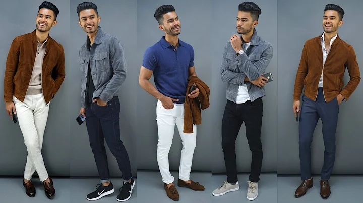 La veste la plus stylée pour les hommes | 5 façons de porter une veste en daim