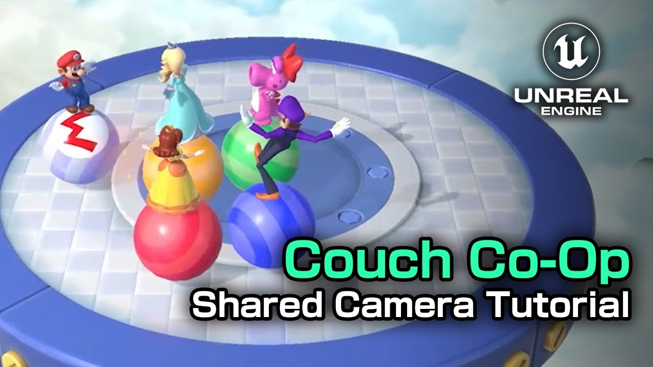 Unreal Engine 5 Couch Co-op: Shared Camera Tutorial