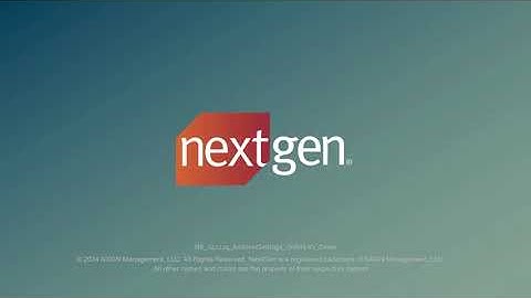 NextGen Ambient Assist NEW Settings Screen Overview