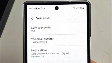 How To Change Voicemail on Samsung Galaxy Z Fold 6