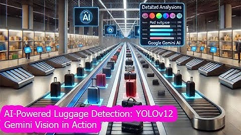 AI-Powered Luggage Detection: YOLOv12 + Gemini Vision in Action | YOLOv12 Custom Object Detection