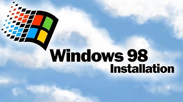 Windows 98 SE installation