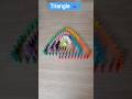 Triangle | domino's design #Dominoes #dominoart #games #shorts #Aura gamerz #👍