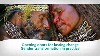 Gender Transformative Approaches (GETA) 8 Key Elements (Tok Pisin)