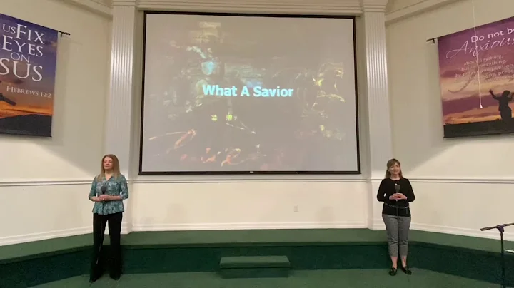 What A Savior (performed by Debra Foster & Angie C...