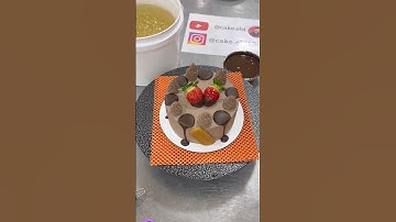 #chocolate #cake #cakedecorating #cakes #cakedesign