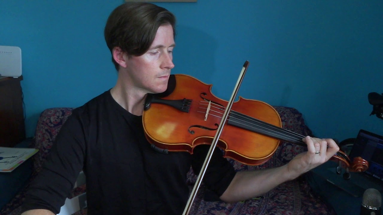 Parnas tanc Cushion Dance by Bartok Viola Grade 1 YouTube