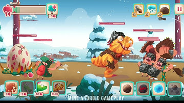 Dino Bash all levels max #62 gameplay walkthrough part 58