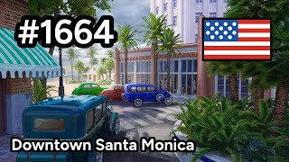 #1664 🇺🇸 (📕7-📄38-4) - Downtown Santa Monica - June's Journey