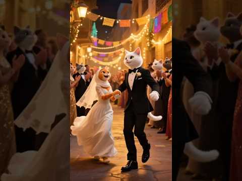 القط مياو هيتجوز بنت العمدة شوف الفرح كان عامل ازاي