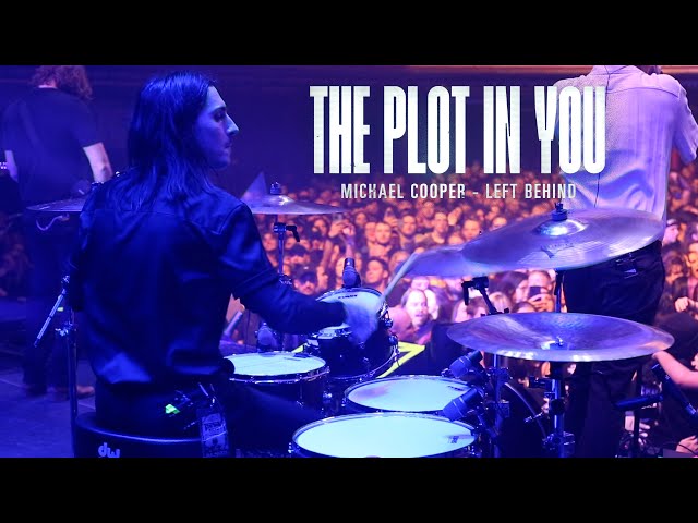 The Plot In You - Left Behind (Michael Cooper) Drum Cam [Atlanta, GA] 2024 class=