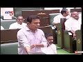 Brs mla ktr vs minister ponnam prabhakar  heated discussions  telangana assembly  tv5 news