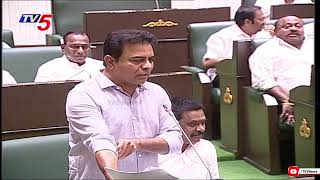 BRS MLA KTR Vs Minister Ponnam Prabhakar | HEATED DISCUSSIONS | Telangana Assembly | TV5 News