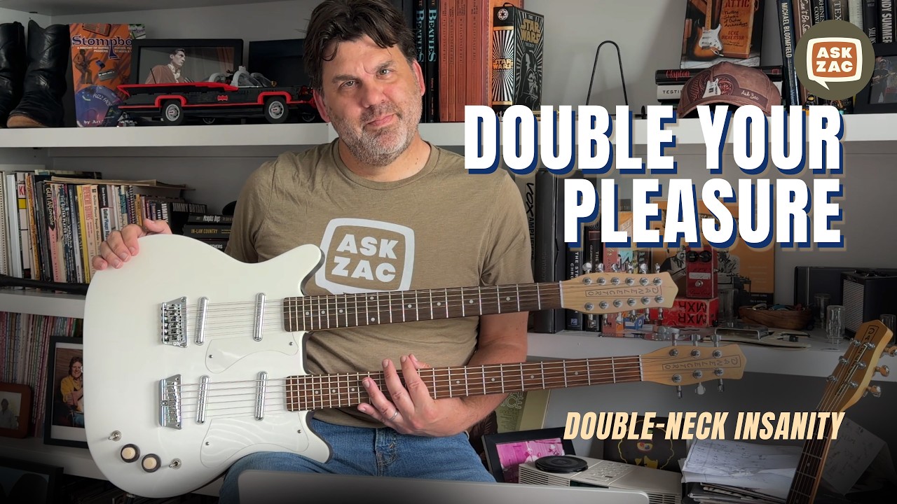 My Frankenstein 12-String & Bass 6 Danelectro Double Neck - Ask