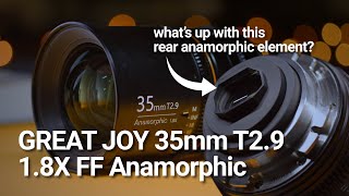 Going Wide On a Budget! - Great Joy 35mm T2.9 1.8X Full Frame Anamorphic Lens