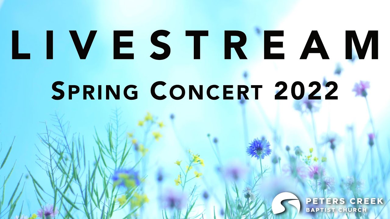 PCBC Spring Concert 2022 YouTube