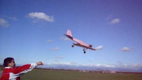 Crashing the RC plane(funny)