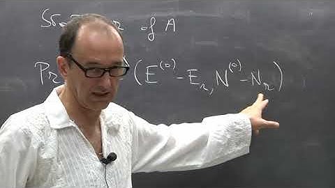 Statistical Mechanics - Lecture 24 of 29