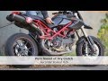 Termignoni Exhaust on Ducati Hypermotard 1100s . High Quality Sound Record. HQSR.