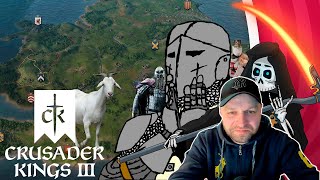 Что такое Crusader Kings 3-бесполезное мнение. Лечи кашель кастрацией, расти детей гигантов. Реакция