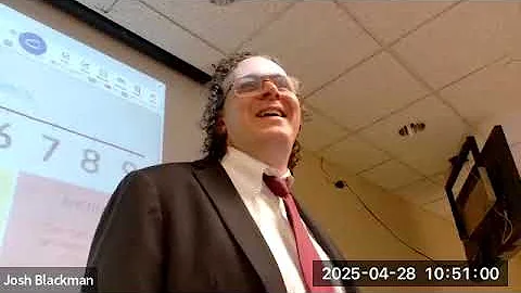 ConLaw Class 27: Substantive Due Process II (4/28/25)