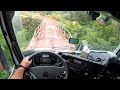 POV driving truck|Renault T520| Tierga-Morata de Jalon|4k 60fps