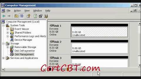 Configure Mirror Volume in Server 2003