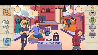 Detective Mio level 9 /  Detective Mio - Find Hidden Cats Case 9 Kitty dress up  gameplay screenshot 2