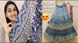 Jomso Designer Lehenga review || Blue Lehenga review || Jomso Lehenga review || Blue Lehenga