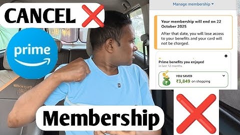 How to Cancel Amazon Prime Membership | Step-by-Step Guide to Stop Amazon Prime Subscription (2025)