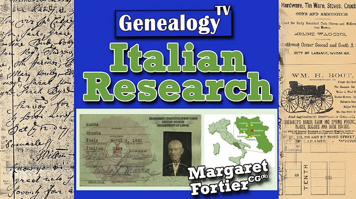 Get Started with Your Italian Family History Resea...