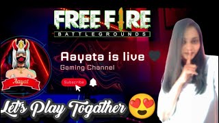 LET'S PLAY TOGATHER🤩🤩
 #freefiremax #customs #FreeFirelivecraftland1v1#livestream #guildtest