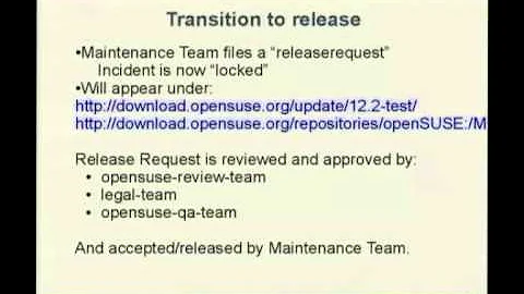 Marcus Meissner: openSUSE Maintenance - overview o...
