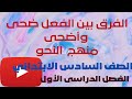 النحو والإعراب الفرق بين معنى أضحى وضحى إعراب جملة أضحى الجندى مضحيا بنفسه فداء لوطنه النحو والإعراب الفرق بين معنى أضحى وضحى إعراب جملة أضحى الجندى مضحيا بنفسه فداء لوطنه
