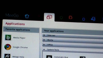 Using MeeGo by Lenovo S10 part1
