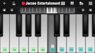 Video thumbnail of "Mere Mehboob Qayamat Hogi - Easy Mobile Perfect Piano Tutorial | Jarzee Entertainment"