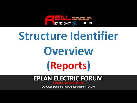Structure Identifier Overview (Reports) | EPLAN Education
