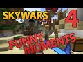 Skywars Funny Moments #4 - Hypixel Skywars - Minecraft // defib