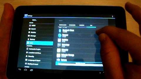 Review: Ainol Novo7 Fire Flame Tablet PC - Pre-installed Apps, Menus