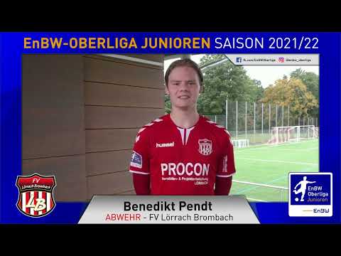 EnBW-Oberliga - FV Lörrach Brombach - 21/22 - Benedikt Pendt