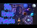 Planets In The 8th House 🏠 #8thHouse #Planets #Astrology #AstroFinesse