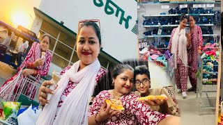 माँ बेटी गए Shopping करने😇 || बुआ ने मन्नू को दी “Pizza Party” 🥰 #aartibhattjoshivlogs #dailyvlogs 