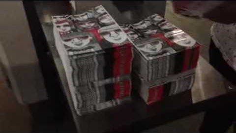 Two layers square bottom paper bag machine with 6 colours printing in line