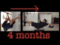 ONE ARM FRONT LEVER PROGRESSION | 4 MONTHS | SOUND ON 🔊