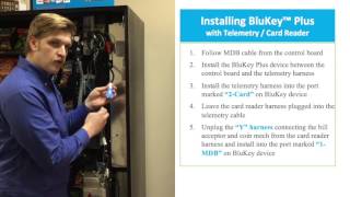 Vending Install Blukey Plus With Telemetry Card Reader