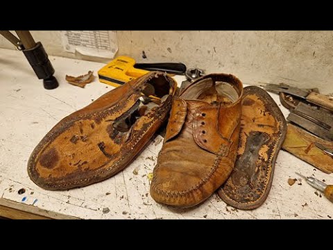 Grandpa's apron derbys gets restored. - YouTube