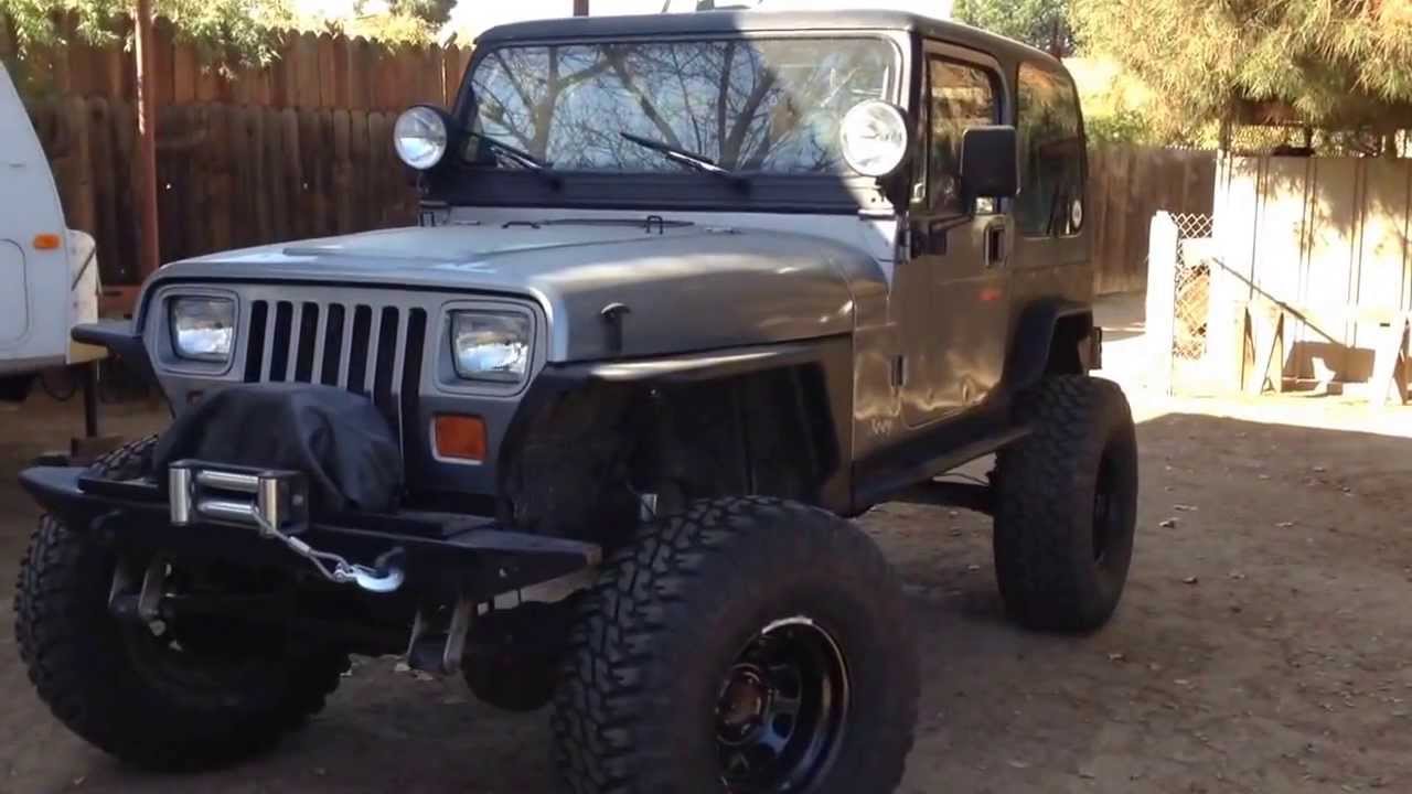 93 Jeep Wrangler - YouTube