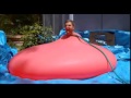 6ft Man in 6ft Giant Water Balloon   4K   The Slow Mo Guys