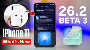 iOS 26.2 Beta 3 on iPhone 11 - What’s New iPhone 11 - IOS 26.2 Features IPhone 11